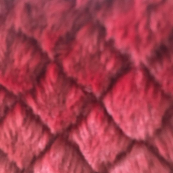 Hello 3am NWT Furry Dark Red faux leather waist bag - Picture 4 of 5